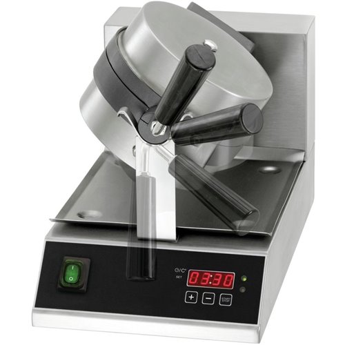 Commercial Premium Waffle maker Round Digital control Single | DA-WB03D
