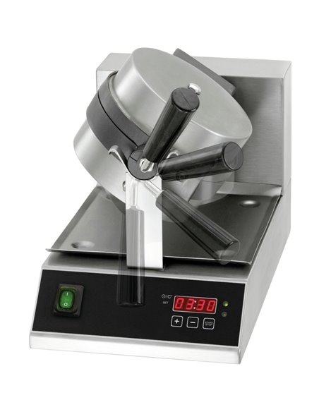 Commercial Premium Waffle maker Round Digital control Single | DA-WB03D