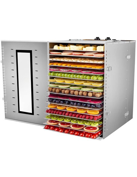 Commercial Food Dehydrator 12 removable trays 0.8kW 45 litres | DA-SST06