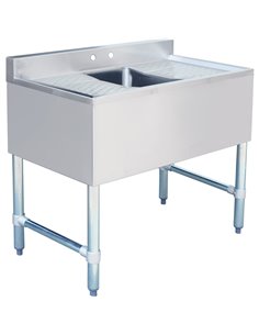 Commercial Bar sink 1 bowl Middle 914x477x838mm | DA-BAR1B36LR
