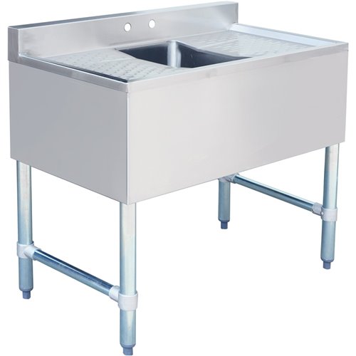 Commercial Bar sink 1 bowl Middle 914x477x838mm | DA-BAR1B36LR