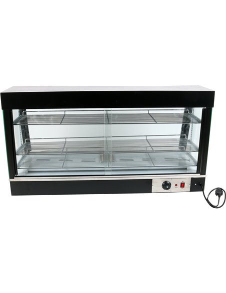 Commercial Heated display merchandiser 370 litres Countertop | DA-MLP603