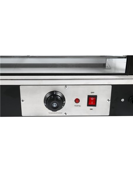 Commercial Heated display merchandiser 370 litres Countertop | DA-MLP603