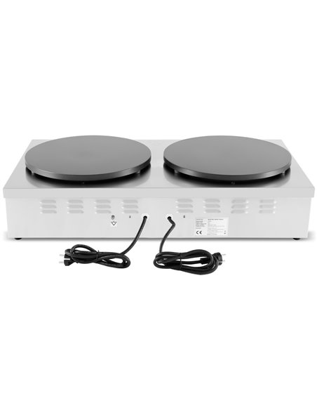 Commercial Crepe Maker Double 2x400mm | DA-EC2