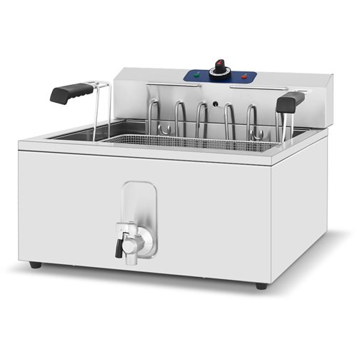 Commercial Fryer Single Electric 25 litre 4.8kW Countertop | Stalwart DA-MAREF25
