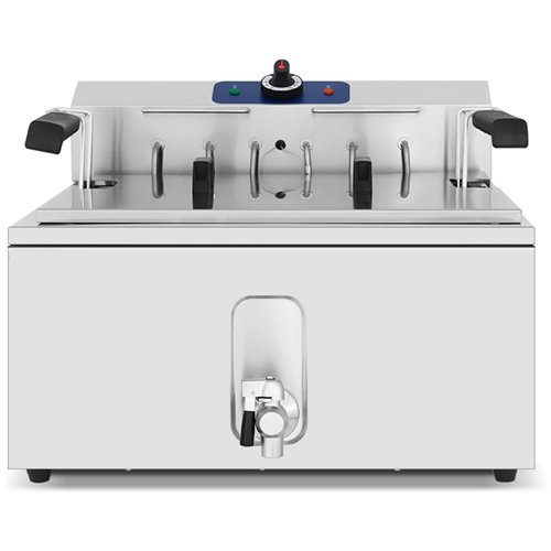 Commercial Fryer Single Electric 25 litre 4.8kW Countertop | Stalwart DA-MAREF25