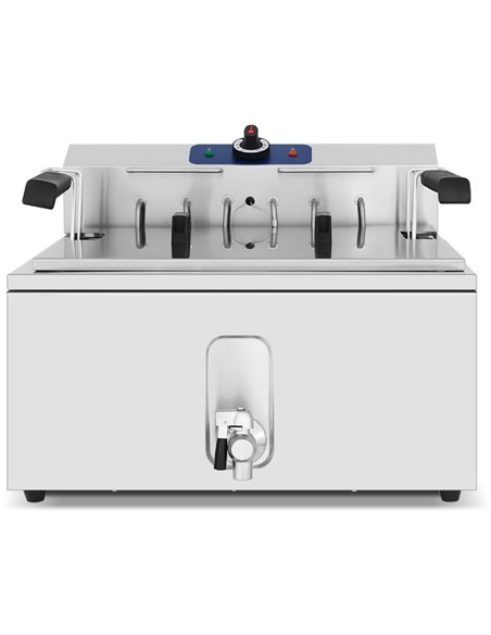 Commercial Fryer Single Electric 25 litre 4.8kW Countertop | Stalwart DA-MAREF25