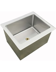 Commercial Drop-in Ice Bin Stainless steel 29kg | DA-DIIB183010