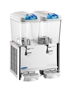 Commercial Cold Drinks Dispenser 2 x 18 litres | DA-LSJ18LX2