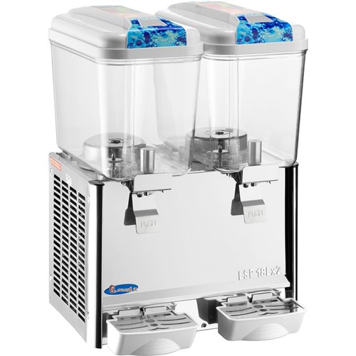 Commercial Cold Drinks Dispenser 2 x 18 litres | DA-LSJ18LX2