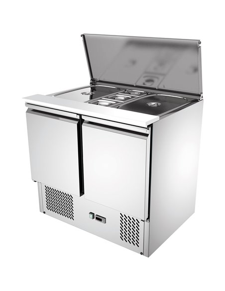 Saladette Open top 2 doors | DA-SDT2