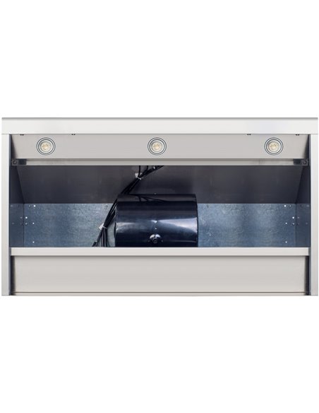 Commercial Extraction Canopy with Filter, Range Hood, Fan, Lights &amp Speed Control 1200mm | Stalwart AP238PS8348