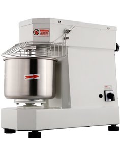 Commercial Countertop Spiral Mixer 7 litres Fixed Head Fixed Bowl 1 Speed White | DA-DN7 2