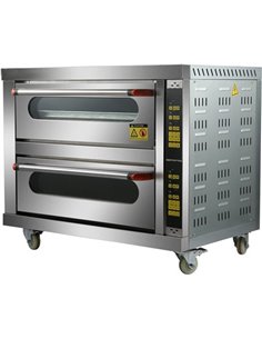 Commercial Electric Pizza & Bakery Oven 2 Chambers 8kW Digital| DAHEO22Q