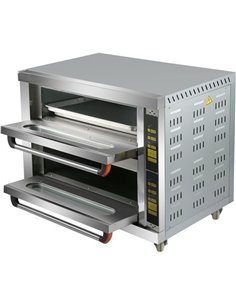 Commercial Electric Pizza & Bakery Oven 2 Chambers 8kW Digital| DAHEO22Q 2