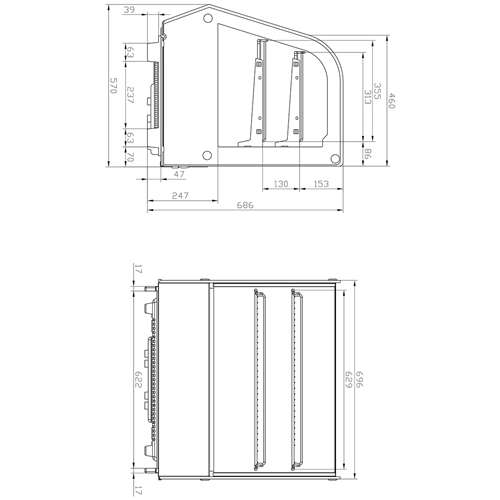Refrigerated Display Case 120 litres Countertop | DA-RTW120L