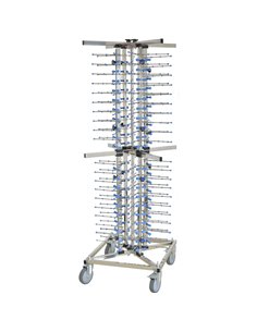 Commercial Plate trolley Stainless steel 80 plates 600x575x1760mm | DA-WHX1350