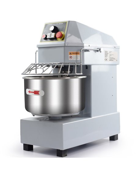 Professional Spiral Dough Mixer 20 Litres Fixed Head Fixed Bowl 2 Speeds 230V/1 Phase | DA-SH20