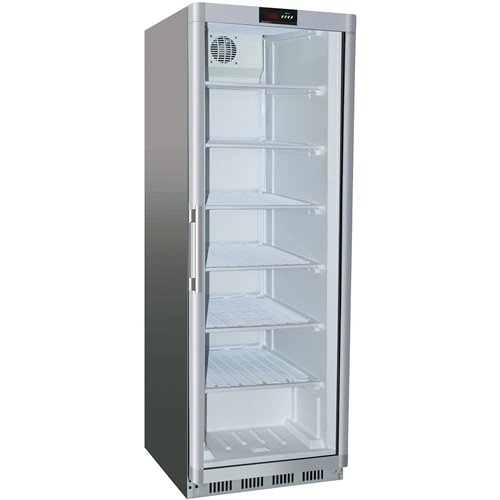 Commercial Freezer Upright cabinet Stainless steel 361 litres Single glass door | DA-SF400G