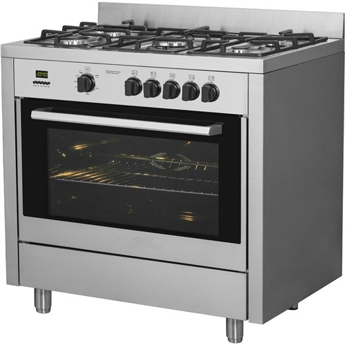 Professional Gas range 5 burners 10kW Gas oven 4.2kW | DA-G36D085010
