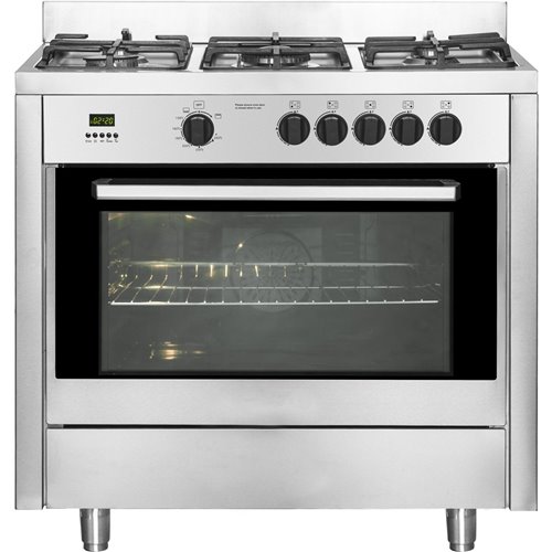 Professional Gas range 5 burners 10kW Gas oven 4.2kW | DA-G36D085010
