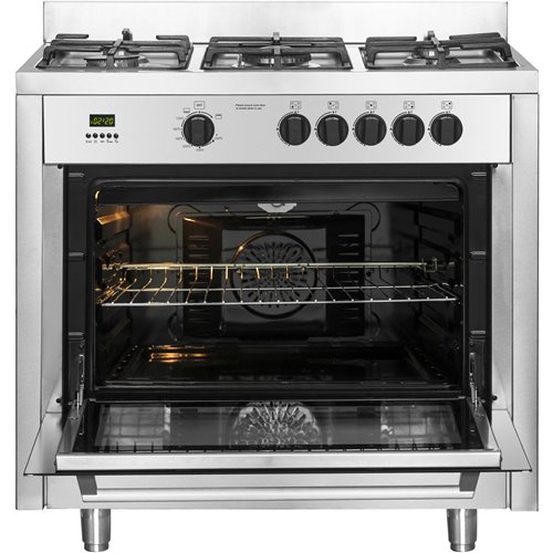 Professional Gas range 5 burners 10kW Gas oven 4.2kW | DA-G36D085010
