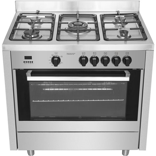 Professional Gas range 5 burners 10kW Gas oven 4.2kW | DA-G36D085010