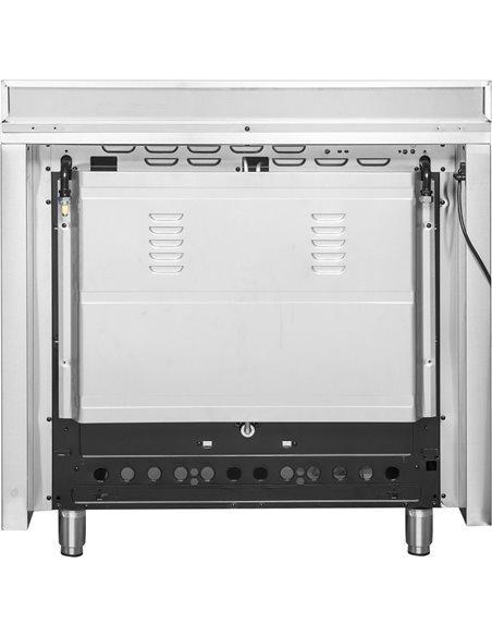 Professional Gas range 5 burners 10kW Gas oven 4.2kW | DA-G36D085010