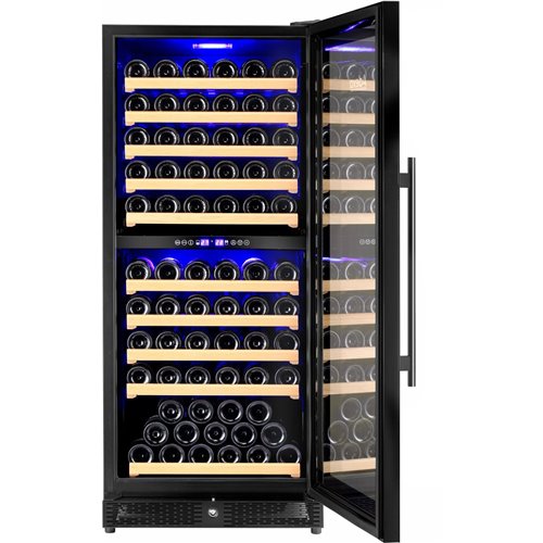 Commercial Wine Fridge Dual zone 115 bottles | DA-BKS100DZ