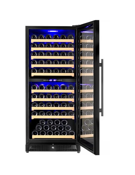 Commercial Wine Fridge Dual zone 115 bottles | DA-BKS100DZ