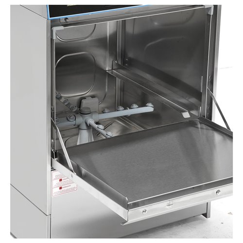 Commercial Dishwasher 540 plates/hour 500mm basket Drain pump Detergent pump Rinse aid pump 380V | DA-EMP500380