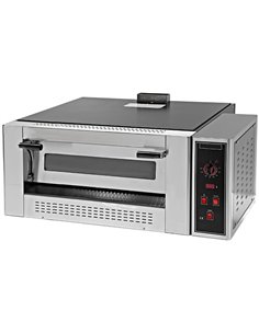 Gas Pizza oven 1 chamber 6 pizzas of 12'' | Stalwart DA-EMP6G