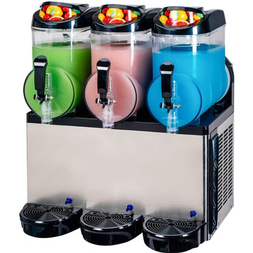 Commercial Slush Machine 3 x 12 litres | Stalwart DA-XRJ12LX3T