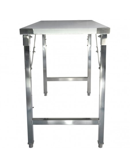 Folding Stainless steel Work table 1400x600x850mm | DA-FW4187690