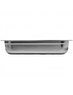 Stainless steel Gastronorm Pan GN2/1 Depth 100mm | DA-8214