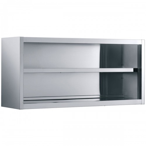 Wall cabinet Open Stainless steel Width 1000mm Depth 400mm | DA-THWOR104