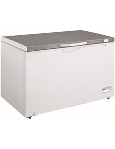Chest freezer Stainless steel lid 435 litres | Stalwart XF512JA