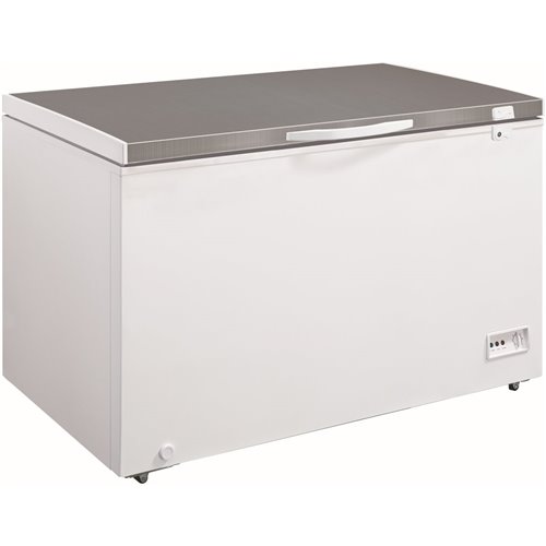 Chest freezer Stainless steel lid 435 litres | Stalwart XF512JA