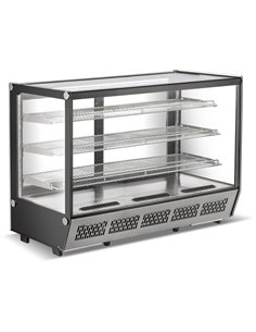Display Merchandiser Fridge 288 litres 3 shelves Stainless Steel | Stalwart DA-CW235 2