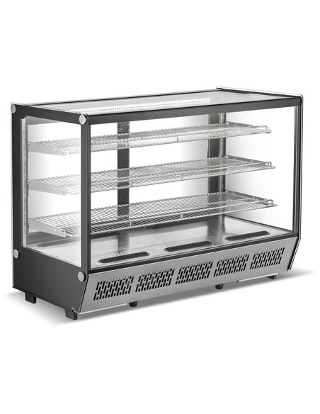 Display Merchandiser Fridge 288 litres 3 shelves Stainless Steel | Stalwart DA-CW235