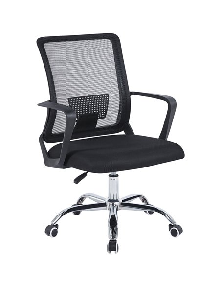 Mesh Office Chair Black | Stalwart DA-OC202