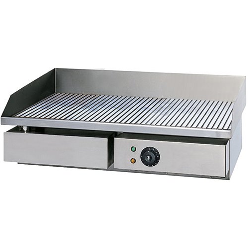 Commercial Griddle Smooth 550x450x230mm 3kW Electric | Stalwart DA-HEG821