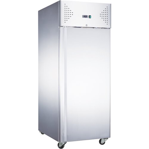 400lt Commercial Refrigerator Stainless steel Slimline Upright cabinet Single door Ventilated cooling | Stalwart DA-R400V