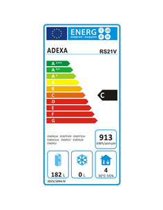 Professional Refrigerated Counter 2 doors Depth 600mm | DA-RS21V 2