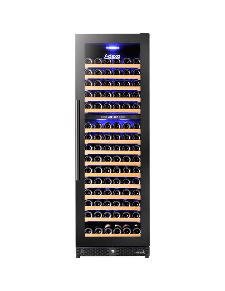 Commercial Wine Fridge Dual zone 173 bottles | DA-BKS168DZ