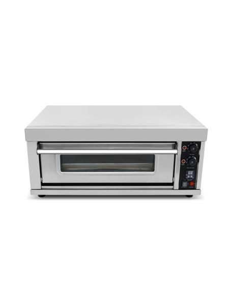Commercial Pizza Oven Electric 650x500mm 4.4kW 4 pizzas at 10" | Stalwart DA-MAREO101D