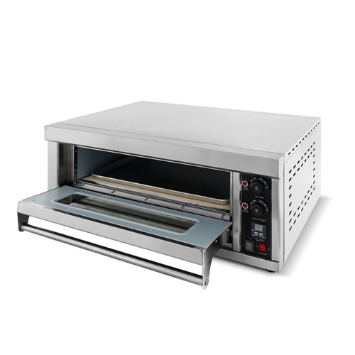 Commercial Pizza Oven Electric 650x500mm 4.4kW 4 pizzas at 10" | Stalwart DA-MAREO101D