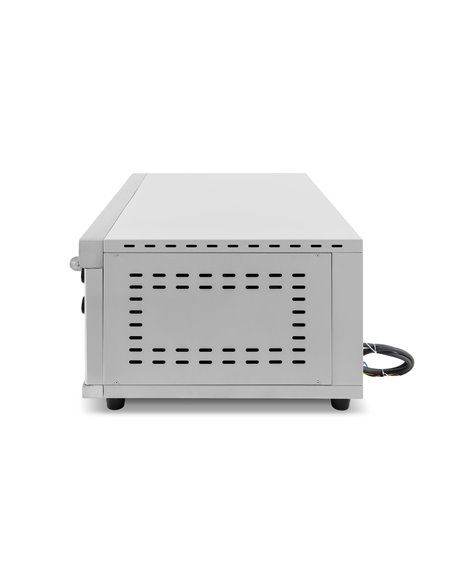 Commercial Pizza Oven Electric 650x500mm 4.4kW 4 pizzas at 10" | Stalwart DA-MAREO101D