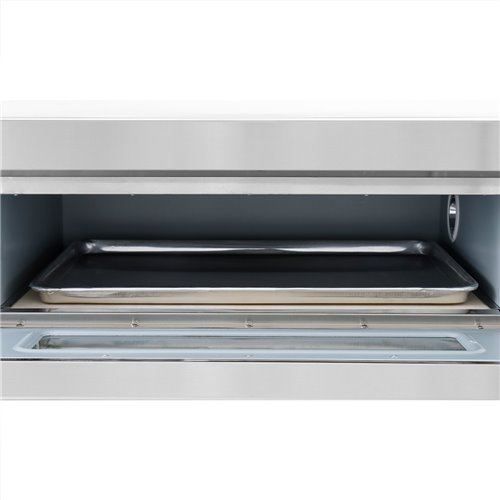 Commercial Pizza Oven Electric 650x500mm 4.4kW 4 pizzas at 10" | Stalwart DA-MAREO101D