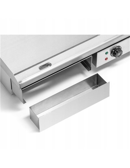 Commercial Griddle Smooth 730x470x240mm 4.4kW Electric | DA-HEG820